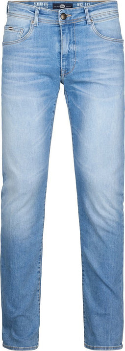 Petrol Industries - Heren Seaham Slim Fit Jeans Everglades - Blauw - Maat W31L32