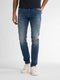 Petrol Industries - Heren Seaham Slim Fit Jeans Everglades - Blauw - Maat W34L36