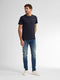 Petrol Industries - Heren Seaham Slim Fit Jeans Everglades - Blauw - Maat W38L34