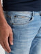 Petrol Industries - Heren Seaham Slim Fit Jeans Everglades - Blauw - Maat W33L32