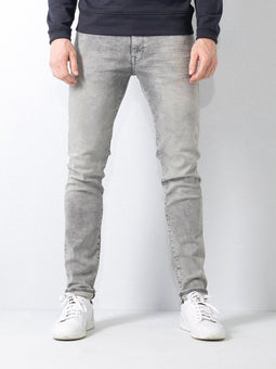 Petrol Industries - Heren Seaham Slim Fit Jeans - Grijs - Maat W28L32