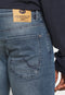 Petrol Industries - Heren Seaham Slim Fit Jeans - Zwart/Blauw - Maat W28L34
