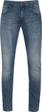 Petrol Industries - Heren Seaham Slim Fit Jeans - Zwart/Blauw - Maat W29L34