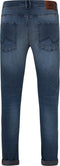 Petrol Industries - Heren Seaham Slim Fit Jeans - Zwart/Blauw - Maat W28L30