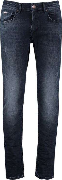 Petrol Industries - Heren Seaham VTG Slim Fit Jeans - Blauw - Maat W28L32