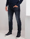 Petrol Industries - Heren Seaham VTG Slim Fit Jeans - Blauw - Maat W28L32