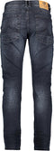 Petrol Industries - Heren Seaham VTG Slim Fit Jeans jeans - Blauw/Zwart - Maat 33