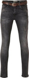 Petrol Industries - Heren Seaham VTG Slim Fit Jeans jeans - Zwart - Maat 38