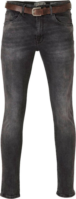 Petrol Industries - Heren Seaham VTG Slim Fit Jeans - Zwart - Maat W28L30