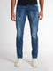 Petrol Industries - Heren Sherman Slim Fit Jeans - Blauw - Maat W28L32