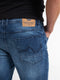 Petrol Industries - Heren Sherman Slim Fit Jeans - Blauw - Maat W32L34