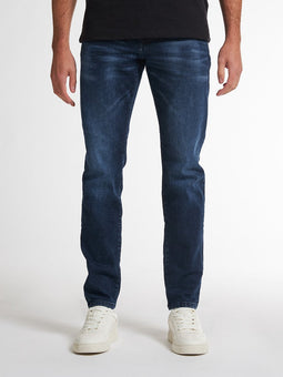 Petrol Industries - Heren Sherman Slim Fit Jeans - Blauw - Maat W33L32