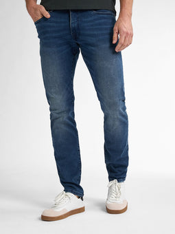 Petrol Industries - Heren Stryker Slim Fit Jeans - Blauw - Maat W33L34