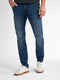 Petrol Industries - Heren Stryker Slim Fit Jeans - Blauw - Maat W33L34