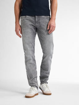 Petrol Industries - Heren Stryker Slim Fit Jeans - Grijs - Maat W31L34