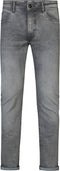 Petrol Industries - Heren Stryker Slim Fit Jeans - Grijs - Maat W32L32