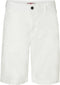 Petrol Industries - Heren Summer Chino Korte Broek Porterville - Wit - Maat S