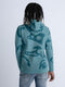 Petrol Industries - Jongens All-Over Print Hoodie Palatine - Blauw - Maat 92