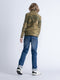 Petrol Industries - Jongens All-over Print Sweater Decatur - Bruin - Maat 164