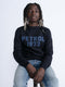 Petrol Industries - Jongens Artwork Gebreide sweater Bloomington - Blauw - Maat 128