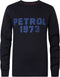 Petrol Industries - Jongens Artwork Gebreide sweater Bloomington - Blauw - Maat 128