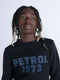 Petrol Industries - Jongens Artwork Gebreide sweater Bloomington - Blauw - Maat 116