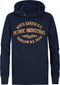Petrol Industries - Jongens Artwork Hoodie Schaumburg - Blauw - Maat 140