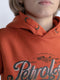 Petrol Industries - Jongens Artwork Hoodie Tinley Park - Oranje - Maat 116