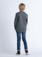 Petrol Industries - Jongens Artwork Sweater Downers Grove - Grijs - Maat 104