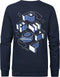 Petrol Industries - Jongens Artwork Sweater Elmhurst - Blauw - Maat 92