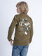 Petrol Industries - Jongens Artwork Sweater Elmhurst - Groen - Maat 140