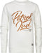 Petrol Industries - Jongens Artwork Sweater Wheaton - Wit - Maat 116