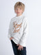 Petrol Industries - Jongens Artwork Sweater Wheaton - Wit - Maat 116