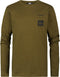 Petrol Industries - Jongens Artwork T-Shirt Steamwood - Groen - Maat 92
