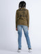 Petrol Industries - Jongens Artwork T-Shirt Steamwood - Groen - Maat 92