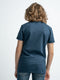 Petrol Industries - Jongens Logoprint T-shirt - Blauw - Maat 176