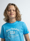 Petrol Industries - Jongens Print T-shirt - Blauw - Maat 104
