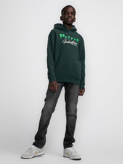 Petrol Industries - Jongens Starling Straight Fit Jeans Siku - Zwart - Maat 116