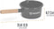 Petromax Emaille Pan Zwart 1L houten steel