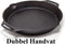 Petromax fp30h-t, skillet, 30 cm, pan met handgrepen, gietijzer, zwart