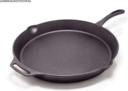 Petromax fp40-t, skillet, 40 cm, pan met steel, gietijzer, zwart