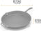 Petromax fp40-t, skillet, 40 cm, pan met steel, gietijzer, zwart