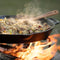 Petromax fp40h-t, skillet, 40 cm, pan met handgrepen, gietijzer, zwart