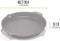 Petromax fp40h-t, skillet, 40 cm, pan met handgrepen, gietijzer, zwart