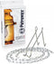 Petromax ophangbeugel / hanger stormlantaarn - staal - chroom