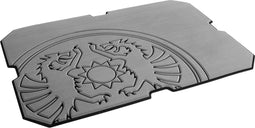 Petromax plak/bescherm plaat kx25 grijs met draak embleem