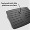DESQ® 60071 - Voetensteun - Hoogte 90 mm - Groot platform 44 x 35 cm - Traploos kantelbaar 0-20° - Zwart