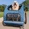 PetSafe Happy Ride Aluminium Dog Bicycle Trailer - Hondenfietskar - Lichtgewicht - Large in de kleur Rood