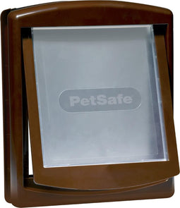 Petsafe Hondenluik 755- Medium - Bruin/Tranparant