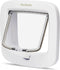 Petsafe Kattenluik Met 4-Weg Handmatig Veiligheidssysteem - Kattenluik - 21.9x4.8x21.9 cm Wit